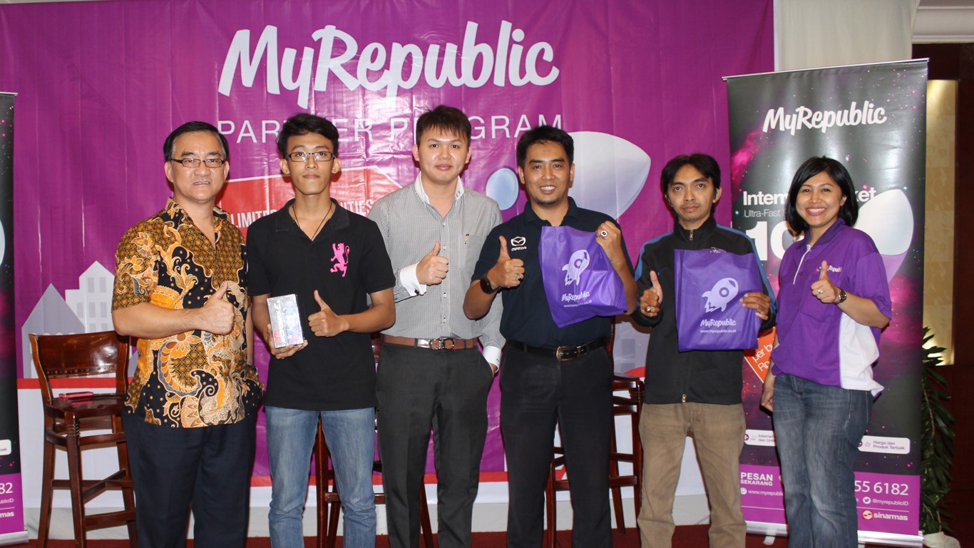 Seminar MyRepublic Partner Program di Semarang