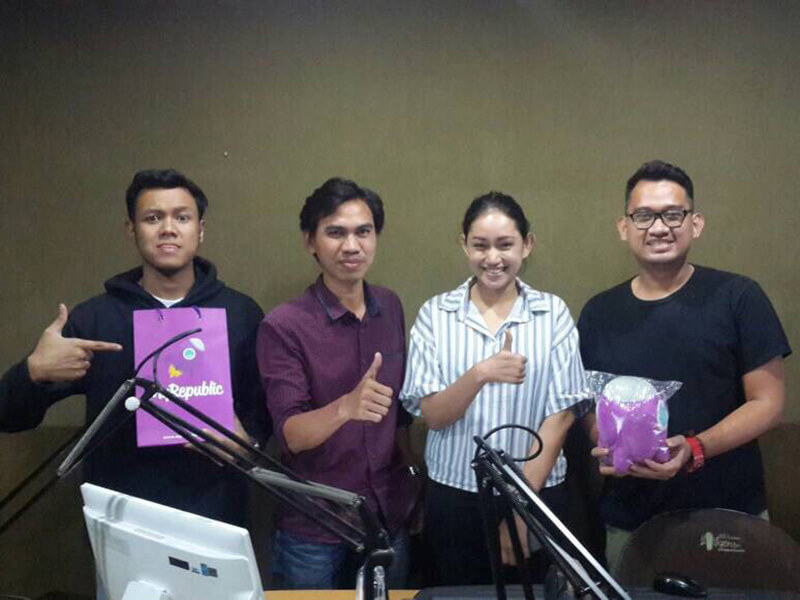 MyRepublic Ke Gen FM dan Radar Surabaya