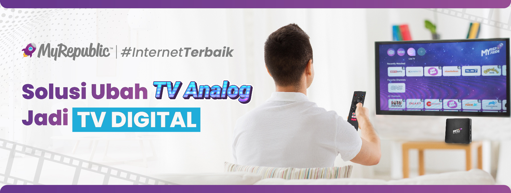 Solusi Ubah TV Analog Jadi TV Digital